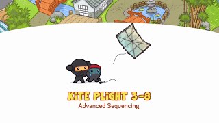 Puzzles Level 38  CodeSpark Academy learn Advanced Sequencing in Kite Plight  Gameplay Tutorials [upl. by Alym]