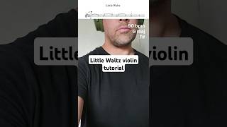 Waltz Your Way to PERFECT Tone Little Waltz violin tutorial violin music tuneaday [upl. by Enneite551]