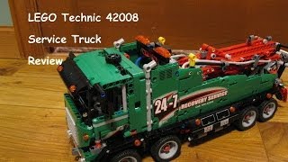 LEGO 42008 Technic Service Truck Review Product Demonstration [upl. by Ragen]