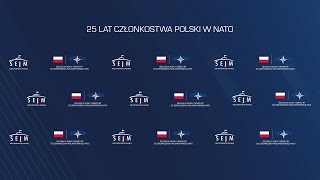 PL  Konferencja „25 lat członkostwa Polski w Organizacji Traktatu Północnoatlantyckiego NATOquot [upl. by Nagiem]