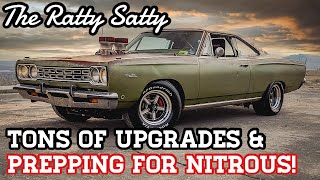 Abandoned 1968 Plymouth Satellite  The Ratty Satty  Engine Rebuild amp Prepping for Nitrous Upgrades [upl. by Llig]