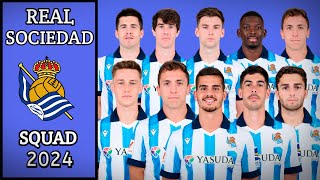 Real Sociedad squad 2024  Real Sociedad  Sports Quality [upl. by Azile]