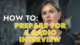 HOW TO PREPARE FOR A RADIO INTERVIEW  WaterBear  The College of Music [upl. by Herring580]