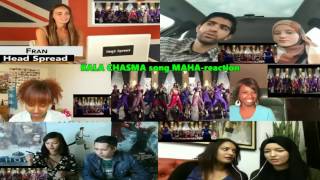 KALA CHASHMA song MAHA reaction [upl. by Eseilenna]