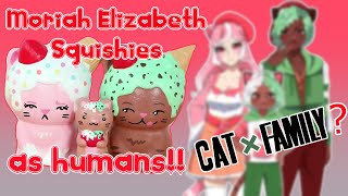 Drawing Moriah Elizabeths Squishies as Humans【SpeedpaintChat】 [upl. by Stark]