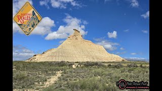 Les Bardenas Reales Espagnes 4k [upl. by Anawik703]