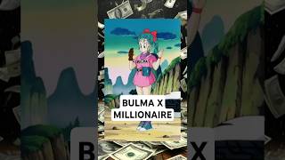 BULMA X MILLIONAIRE shorts anime millionaire [upl. by Syl]