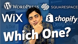 THIS ONE Is The Best Choice For Your Website  Wix vs Wordpress vs Shopify vs Squarespace [upl. by Ail]