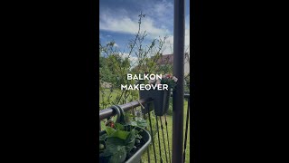 Balkongeländer streichen  Balkon Makeover 🌸 [upl. by Nared]