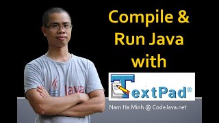 How to Compile and Run a Java Program with TextPad [upl. by Joyann]