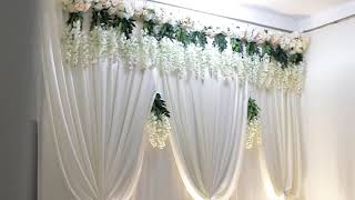 Dekorasi akad nikah simple dan elegant by me [upl. by Enoob453]