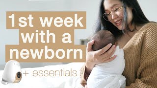 First week with newborn  VLOG Australia  bringing baby home amp newborn essentials [upl. by Engelbert]