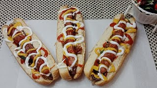 Hot Dog Recipe How To Make The Best Home Made Hot Dog [upl. by Apurk]