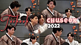 Happy Chuseok Holiday Taekook moments on Chuseoks live 2022 [upl. by Naux131]