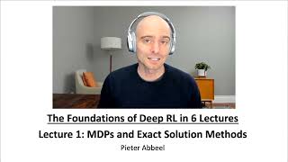 L1 MDPs Exact Solution Methods Maxent RL Foundations of Deep RL Series [upl. by Nwahsyd]