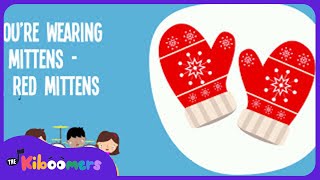 Mittens Colors Lyric Video  The Kiboomers Preschool Songs amp Nursery Rhymes for Winter [upl. by Amsirak]