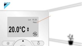 Daikin Altherma 2 génération Chauffage Interface dans piece à vivre [upl. by Sacttler95]