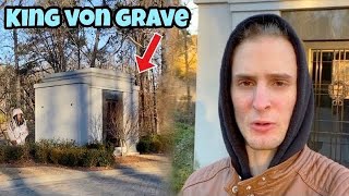 I Found King Von’s Grave ⚠️ Something STRANGE Happened While I was There ⚠️ [upl. by Appel]