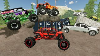 Buying Abandoned Monster Truck Park  Farming Simulator 22 [upl. by Atiuqal]