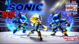 AI Generated Sonic Beatbox  Cartoon Beatbox Battles [upl. by Anolahs964]