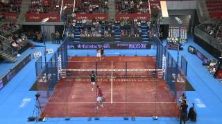 Final Padel Pro Tour PPT Tour Madrid 2012 con Fernando Belasteguin y Juan Martin Diaz [upl. by Chew]