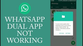 Whatsapp Dual App Not Working  Miui 8 Dual App storage Problem Solved [upl. by Halil48]