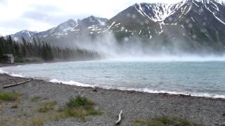 Katabatic Winds  Extreme Gusts in Kluane National Park Yukon Canada [upl. by Puett167]