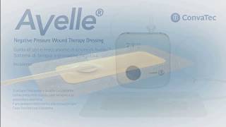 ConvaTec  AVELLE™ Sistema di terapia a pressione negativa Incisioni Chirurgiche [upl. by Hannavas]