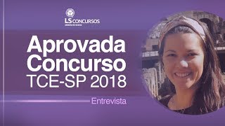 Entrevista com Jéssica Okajima aprovada no TCESP 2018 [upl. by Irbua]