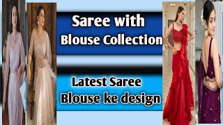 Latest Saree Blouse Ideas Designer Saree Blouse Ideas [upl. by Hassadah]