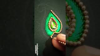 aari clip stone motifsaariwork embroidery zardosiworktutorial blousedesigndiyart motivation [upl. by Ayanet]