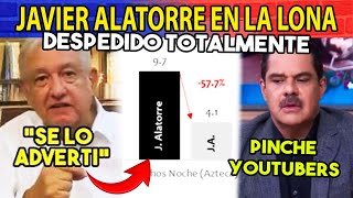 SE VA JAVIER ALATORRE DE LA TELEVISION PARA SIEMPRE NI SIQUIERA LO LIQUIDARON DE TV AZTECA [upl. by Sukul]