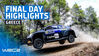 WRC2 Final Day Highlights  WRC EKO Acropolis Rally Greece 2024 [upl. by Sasha620]