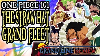 The Straw Hat Grand Fleet Explained  One Piece 101 [upl. by Tenaj]