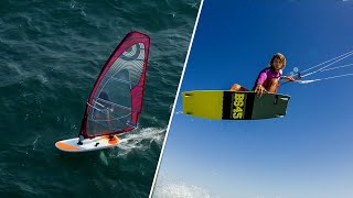 Windsurfing VS Kitesurfing Comparison Guide [upl. by Kwei665]