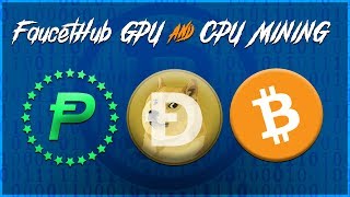 GPU amp CPU Mining on FaucetHub with Swift Mining [upl. by Grane]