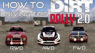 How To Dirt Rally 20 Driving TipsTechniques [upl. by Saffian]