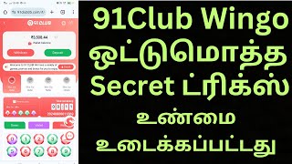 91 Club மட்டுமல்ல ஒட்டுமொத்த Colour Prediction Website ட்ரிக்ஸ் பகிரங்கமாக கண்டுபிடிக்கப்பட்டது [upl. by Charlean459]