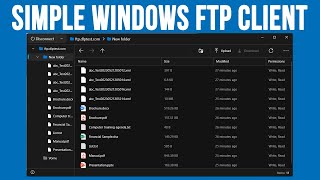 MyFTP Easy to Use Free FTP Client for Windows [upl. by Abixah357]