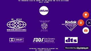 DOLBY DTS SDDS MPAA KODAK IATSE credits [upl. by Glynias]