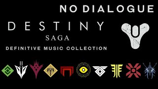 Destiny Saga Definitive Music Collection  Live Photos and 2K 60fps No Dialogues [upl. by Navnod50]