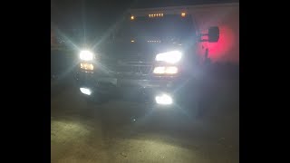 Duramax Opt7 LED Headlight Bulb Install and Review [upl. by Mina899]