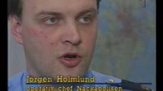 Inslag om razzia mot Docklands i Aktuellt 1995 [upl. by Ludeman]