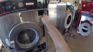 Changing Drum Bearings on a Speed Queen Commercial Washer Part 2 of 11 [upl. by Charmane889]