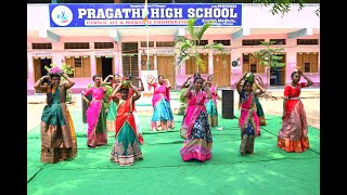 TELANGANA FORMATION DAY CELEBBRATIONS  PRAGATHI HIGH SCHOOL  KOTHAWADA  WARANGAL [upl. by Eronaele918]