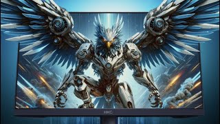 HKC G25H4 Gaming Monitor with a WQHD Panel with 240Hz Refresh Rate 1ms Response Time [upl. by Siraval]