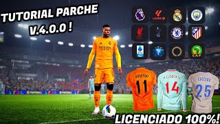 ✅PARCHE EFOOTBALL 2025 LICENCIADO TODOS LOS EQUIPOS KITS Y MINIFACES 100 TUTORIAL PASO A PASO ✅ [upl. by Bekah]