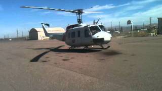 UH1H Huey start and shutdown [upl. by Eserehs]