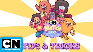 Match Land Tips and Tricks  LETS PLAY  Cartoon Network [upl. by Iretak211]