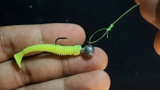 2 different ways of tying jig heads [upl. by Rosenkrantz18]